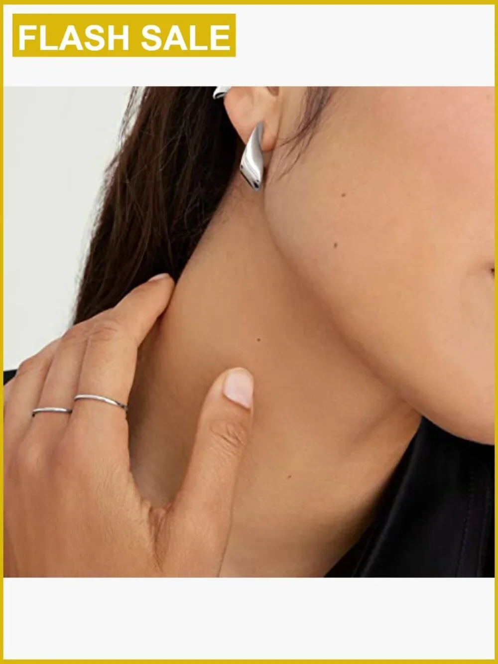 925 Sterling Silver Stackable Band Ring - High Polish, 1mm-6mm, Sizes 4-12,